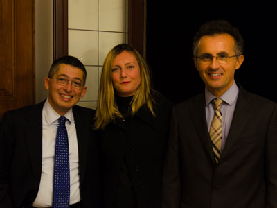 Dalla sinistra Avvocati Giovanni Ravenna, Benedetta Valentini e Alessandro Martini, Fondatori dello Studio Legale MRV di Bologna